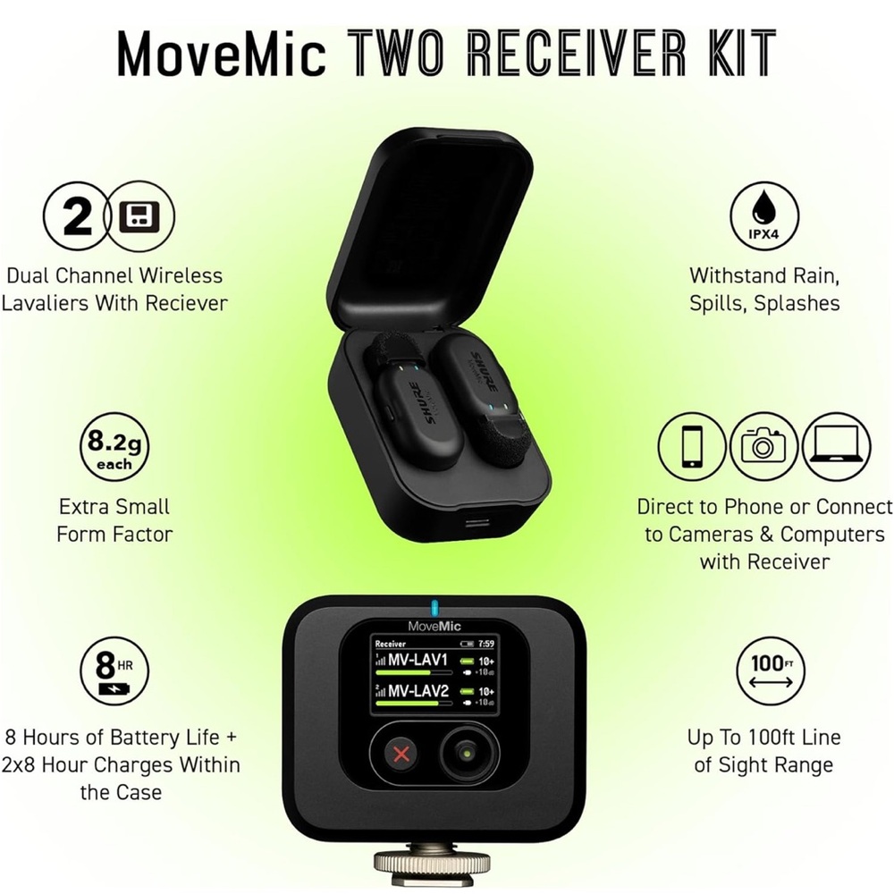 Shure MoveMic Two Kit - Picture 5 of 9